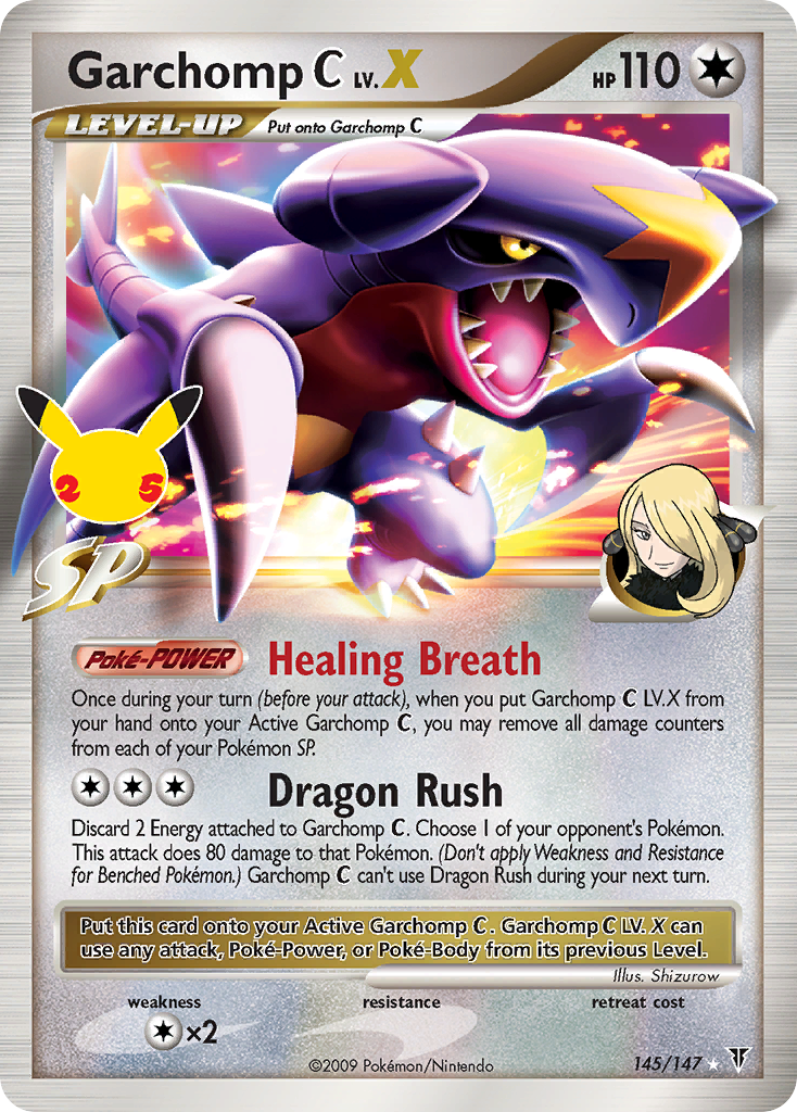 Garchomp C LV.X CC018 Celebrations Classic Collection