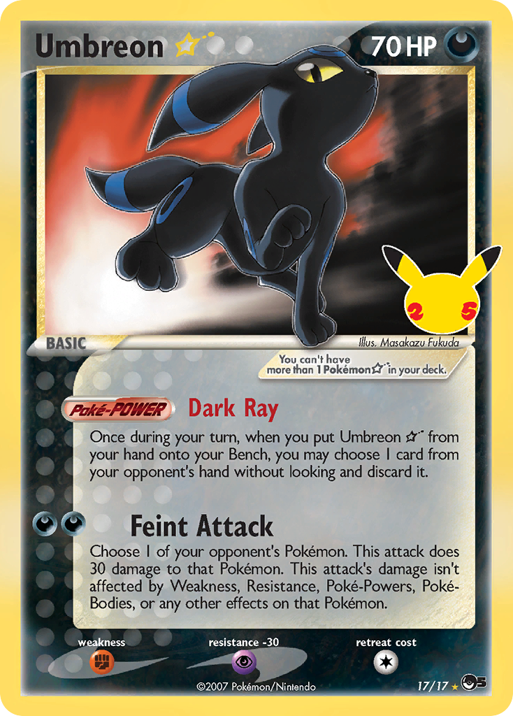 Umbreon ☆ CC015 Celebrations Classic Collection