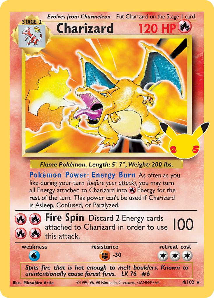 Charizard CC002 Celebrations Classic Collection