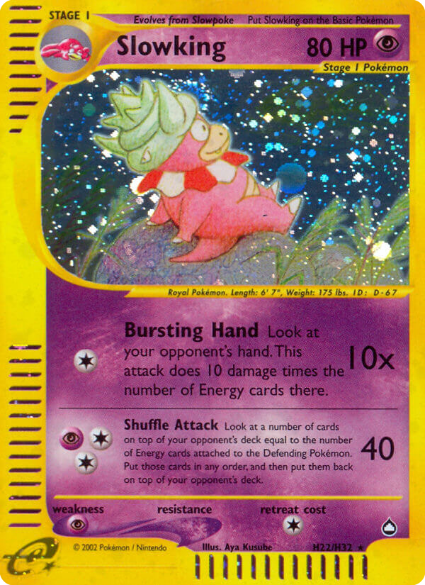Slowking H22 Aquapolis