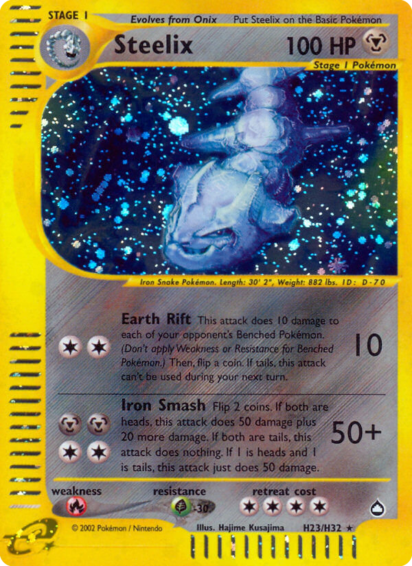 Steelix H23 Aquapolis