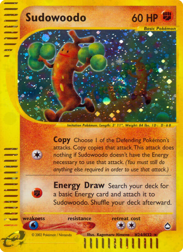 Sudowoodo H24 Aquapolis