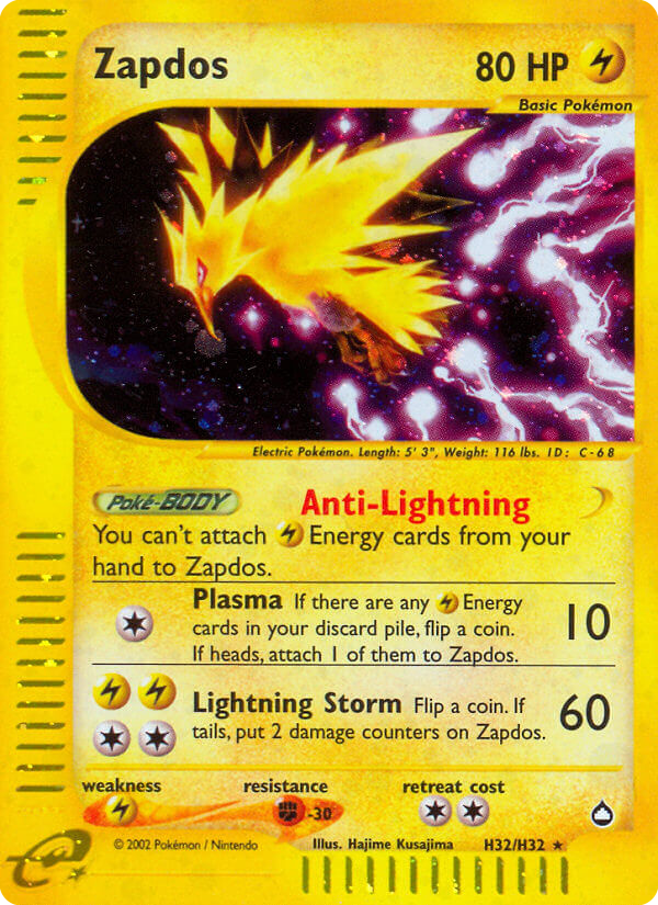 Zapdos H32 Aquapolis