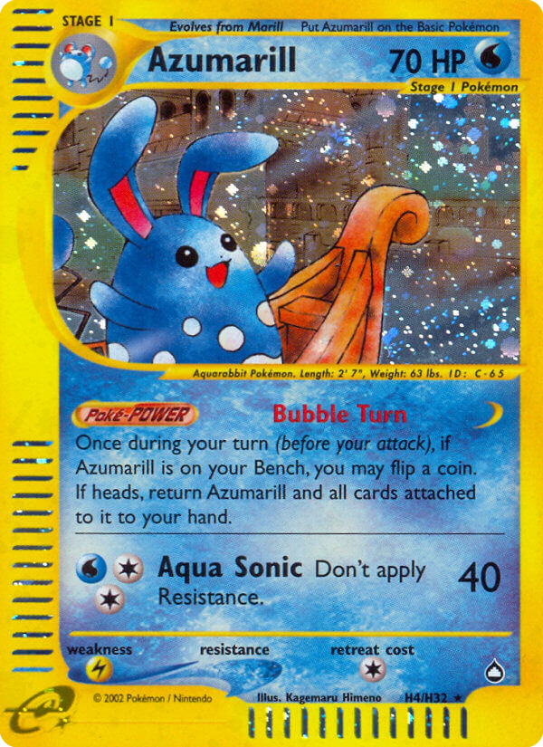 Azumarill H04 Aquapolis