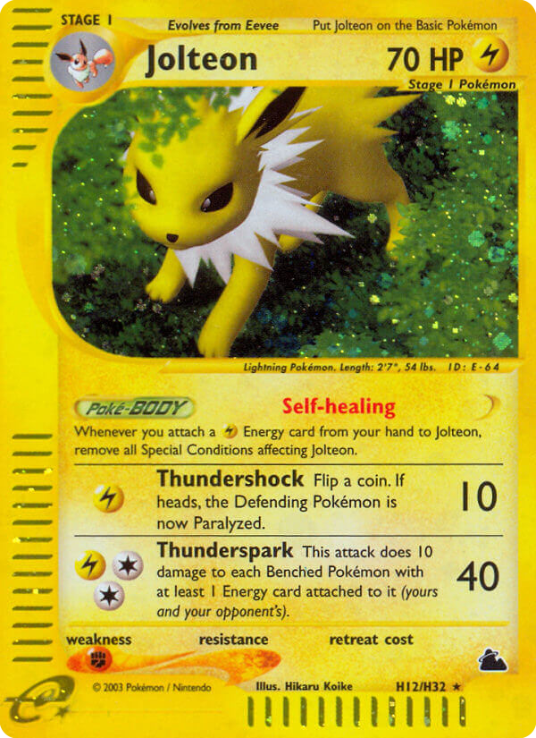 Jolteon H12 Skyridge