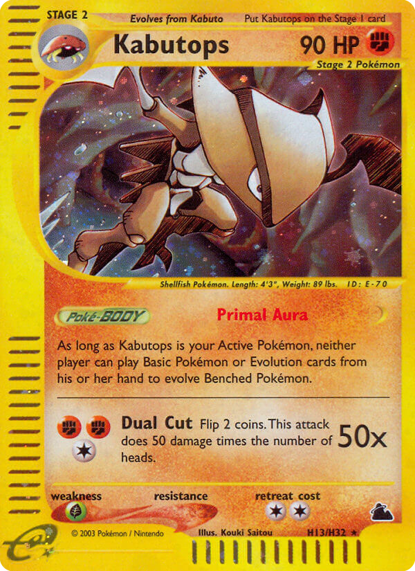 Kabutops H13 Skyridge
