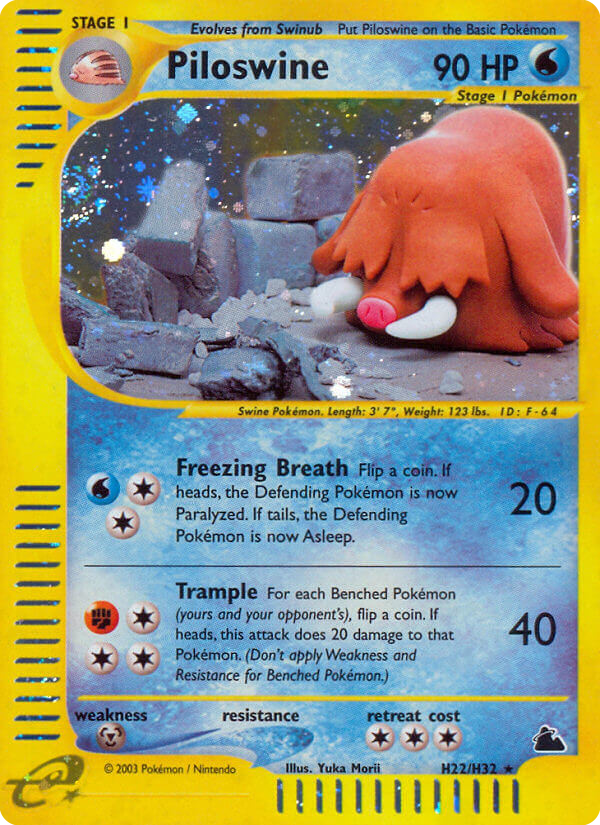 Piloswine H22 Skyridge