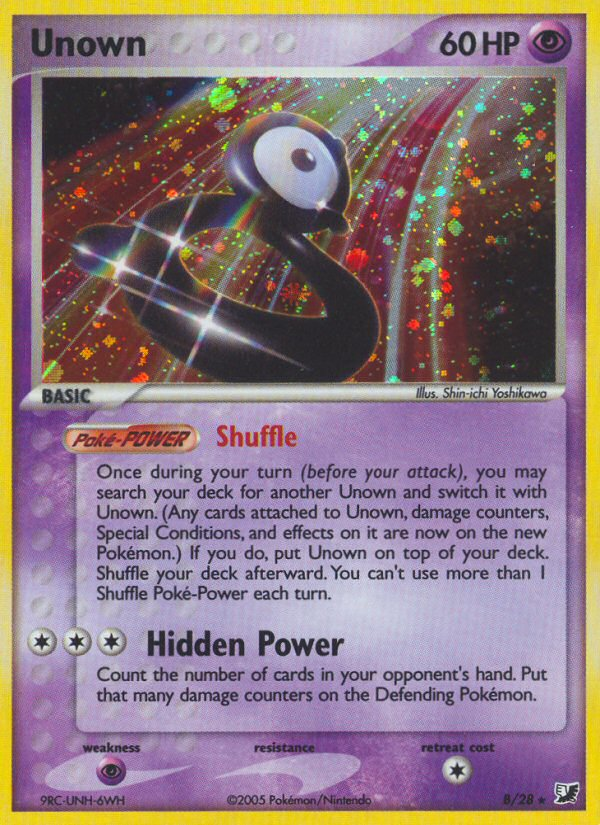 Unown B Unseen Forces Unown Collection