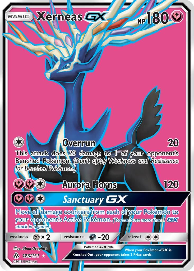 Xerneas GX 126/131 Forbidden Light