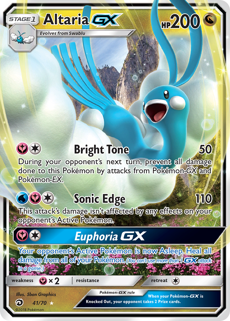 Altaria GX 41/70 Dragon Majesty