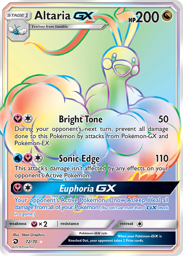 Altaria GX 72/70 Dragon Majesty