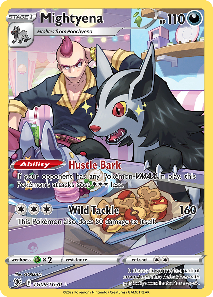 Mightyena TG09 Astral Radiance Trainer Gallery