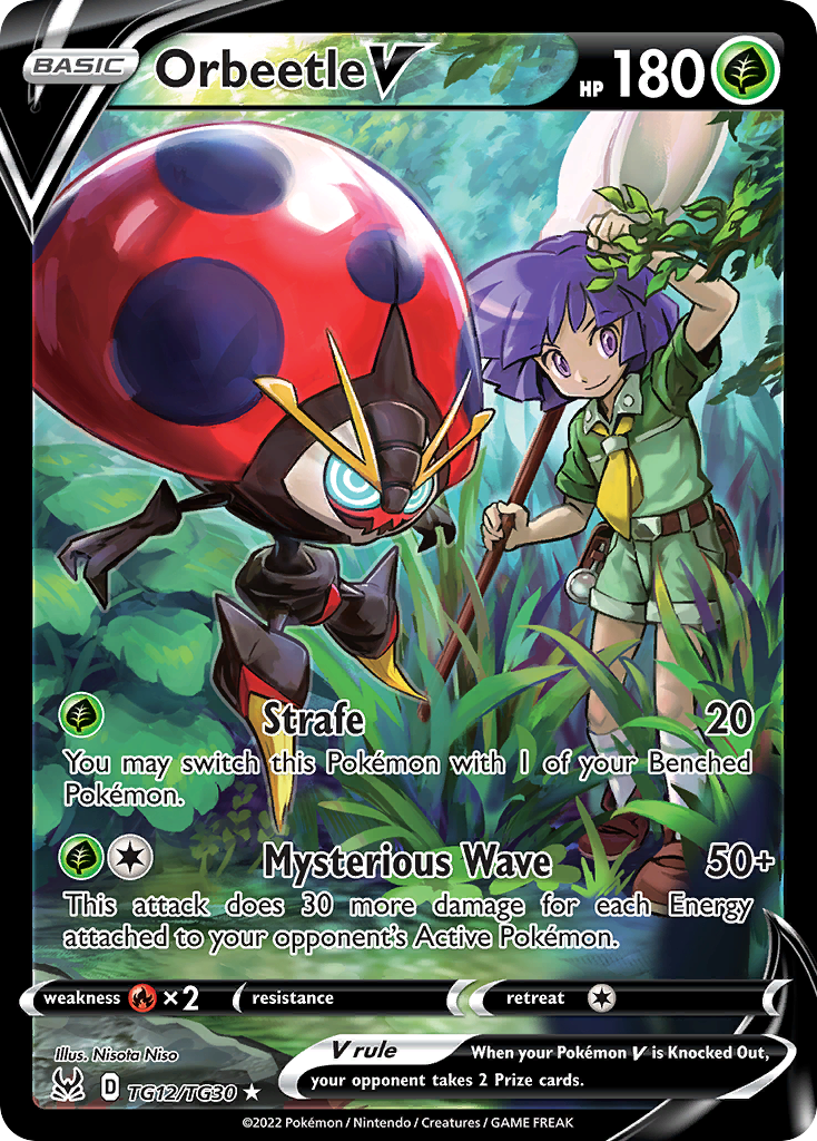 Orbeetle V TG12 Lost Origin Trainer Gallery