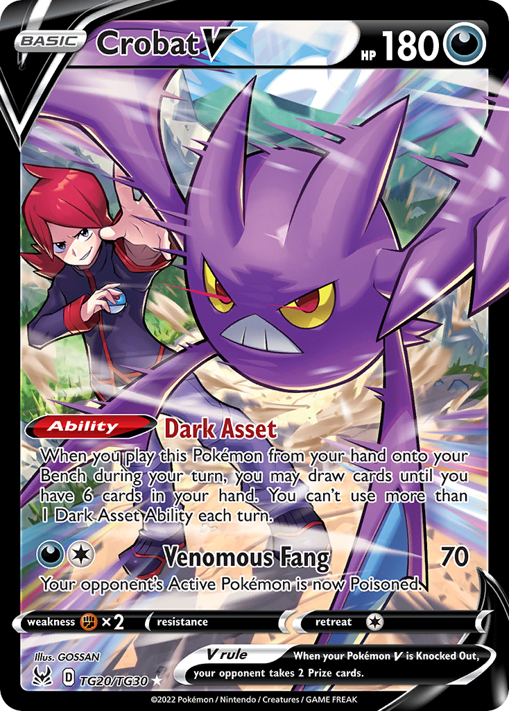 Crobat V TG20 Lost Origin Trainer Gallery