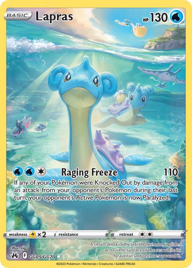 Lapras GG05 Crown Zenith Galarian Gallery