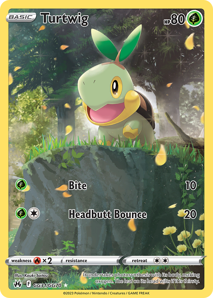 Turtwig GG31 Crown Zenith Galarian Gallery