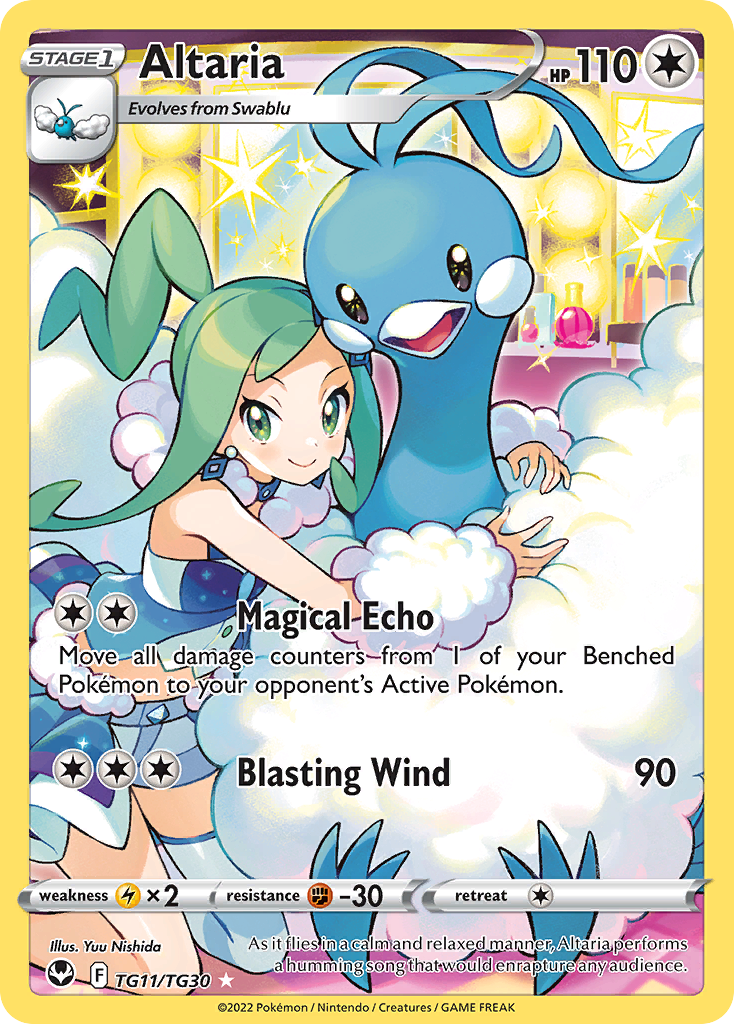 Altaria TG11 Silver Tempest Trainer Gallery