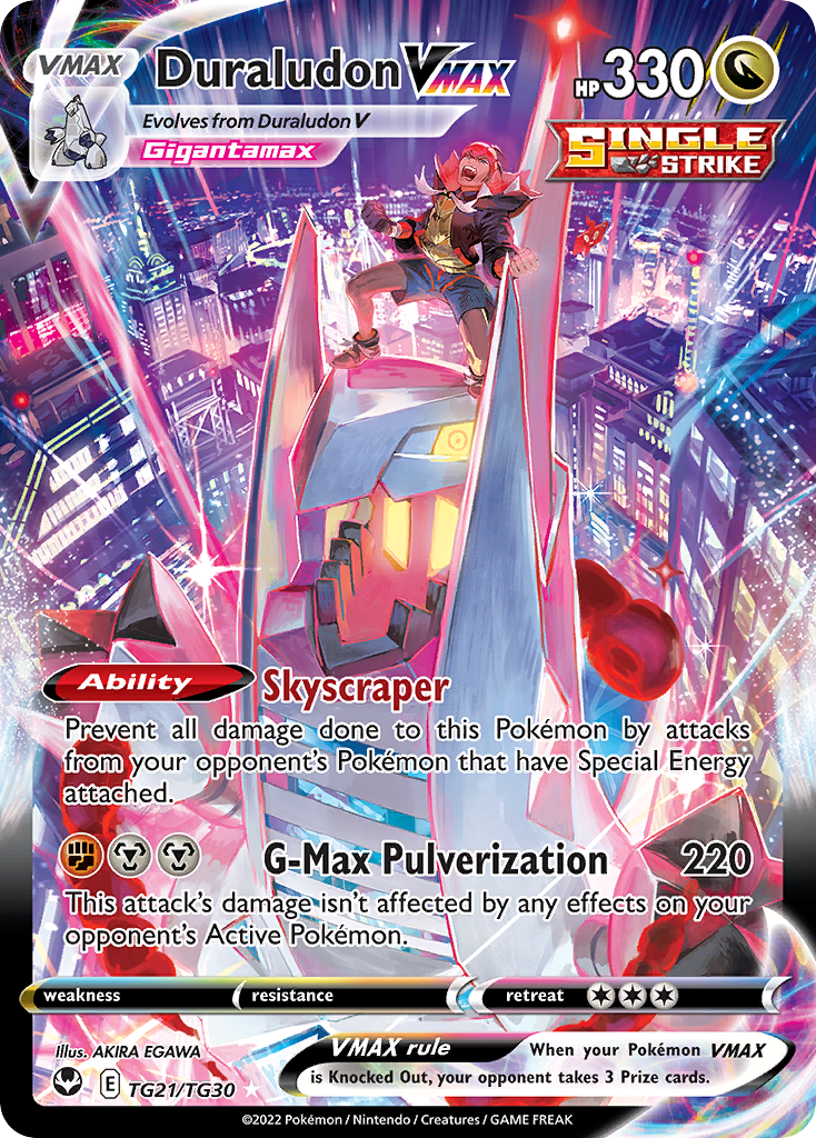Duraludon VMAX TG21 Silver Tempest Trainer Gallery