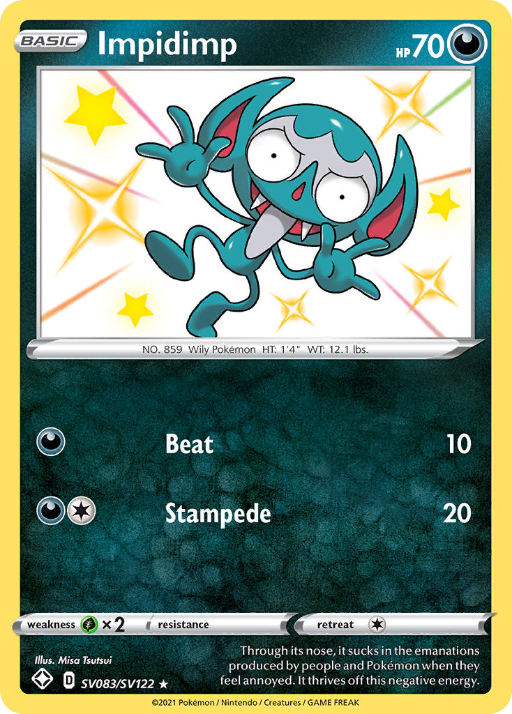 Impidimp SV083 Shining Fates Shiny Vault