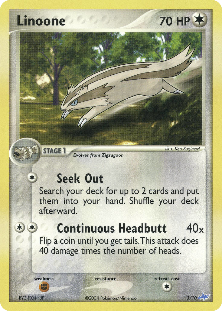 Linoone 3/10 EX trainer Kit (Latios)