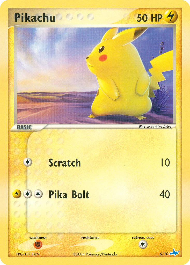 Pikachu 6/10 EX trainer Kit (Latios)