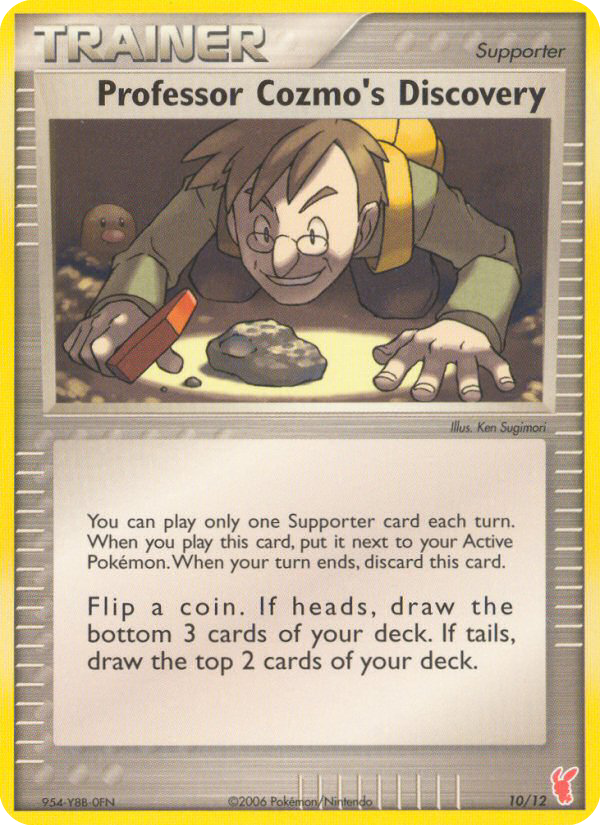 Professor Cozmo's Discovery 10/12 EX trainer Kit 2 (Plusle)