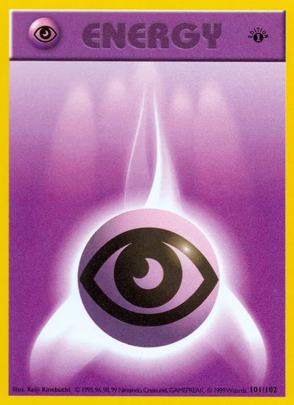 Psychic Energy 101/102 Base Set