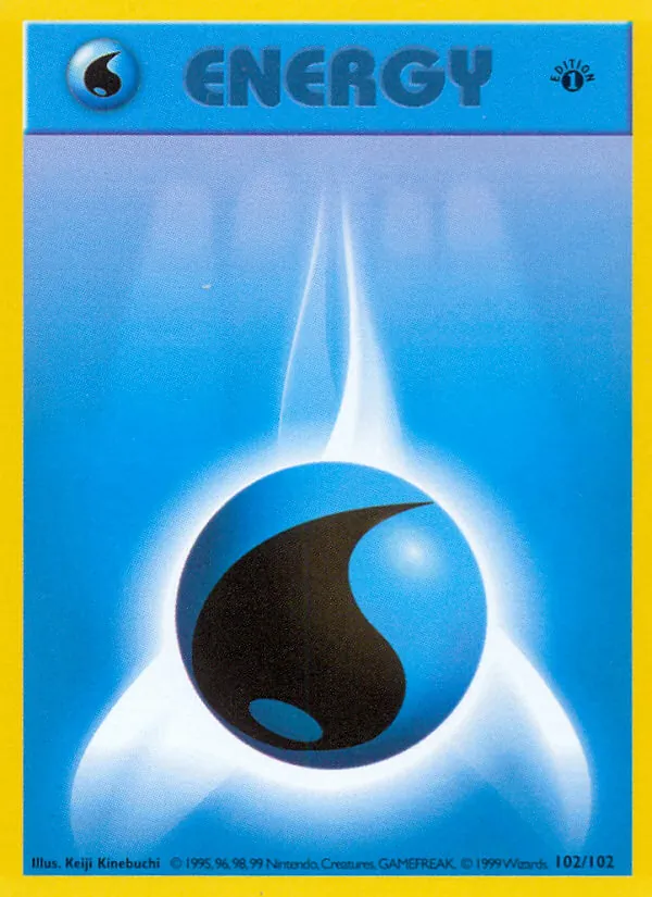 Water Energy 102/102 Base Set