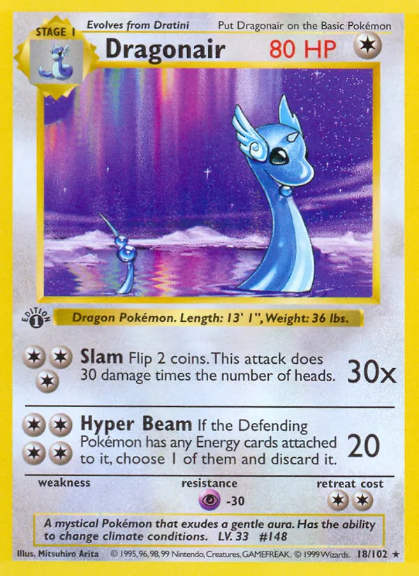 Dragonair 18/102 Base Set