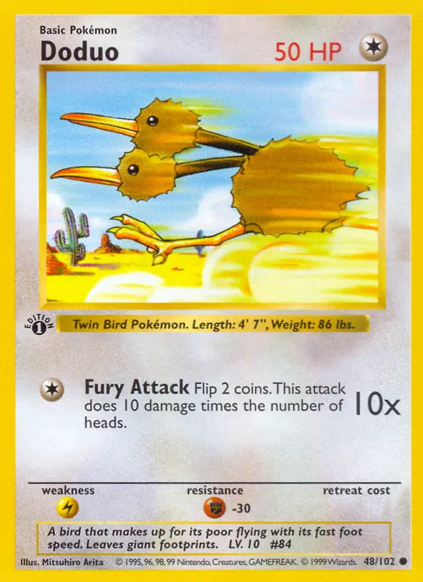 Doduo 48/102 Base Set