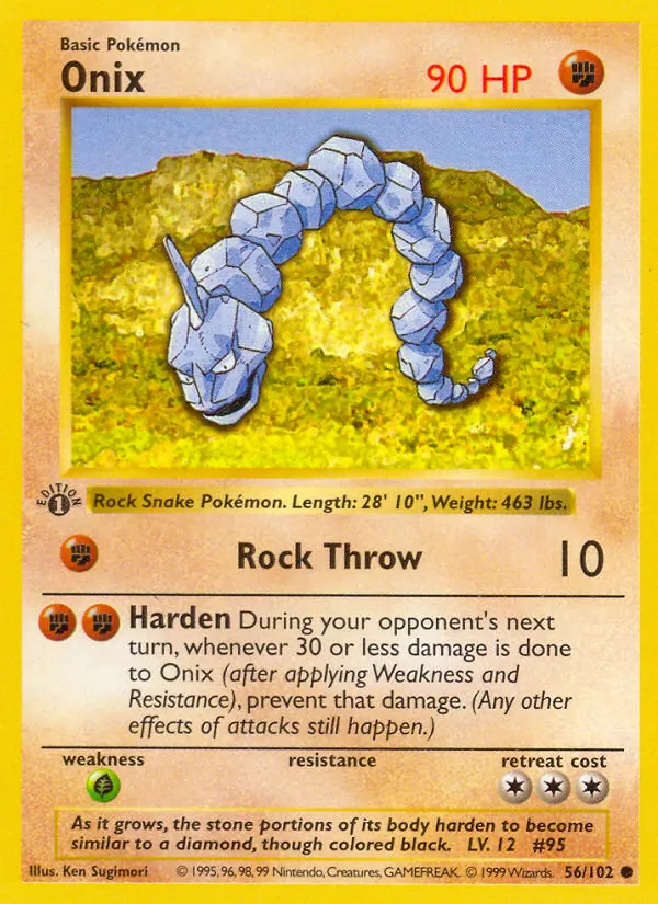 Onix 56/102 Base Set