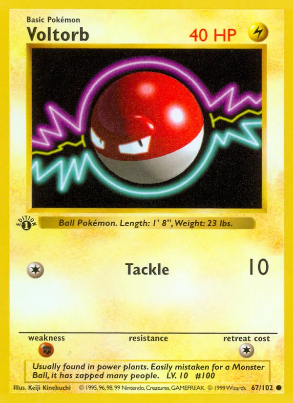 Voltorb 67/102 Base Set