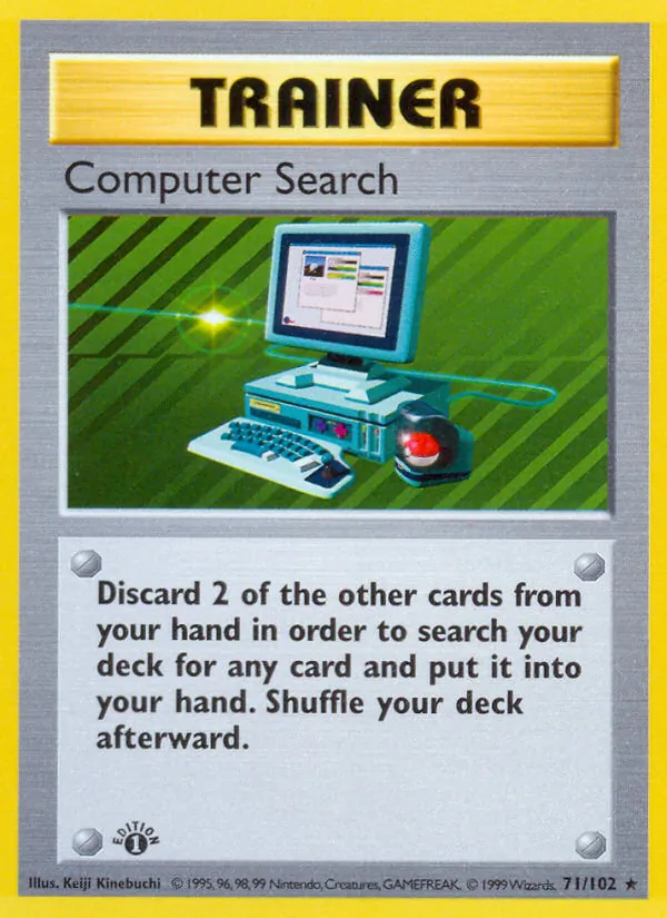 Computer Search 71/102 Base Set