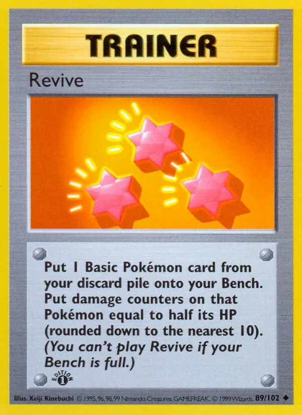 Revive 89/102 Base Set