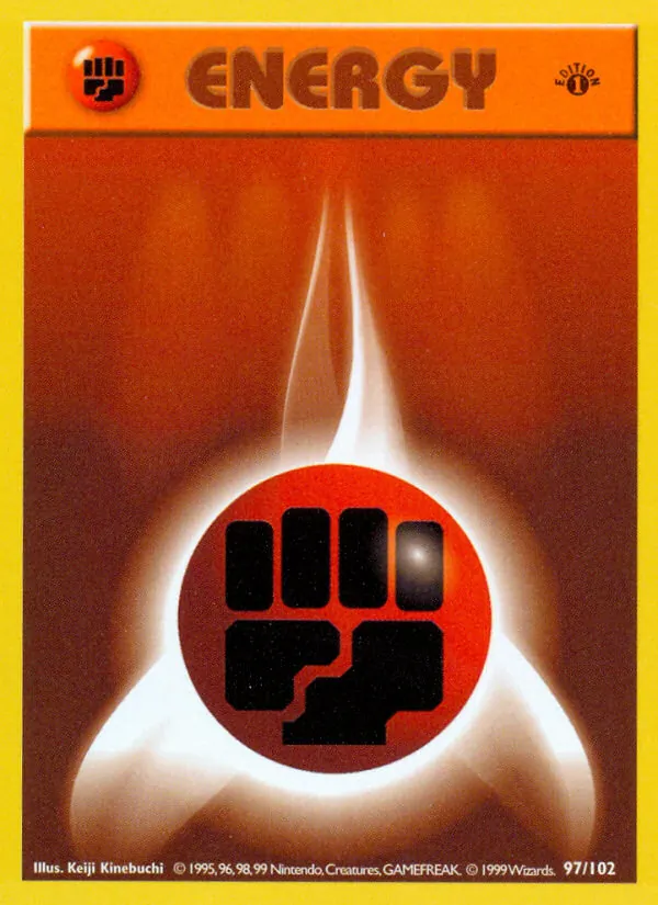 Fighting Energy 97/102 Base Set