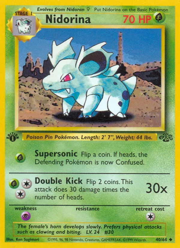 Nidorina 40/64 Jungle
