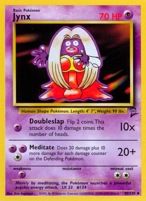 Jynx 45/130 Base Set 2