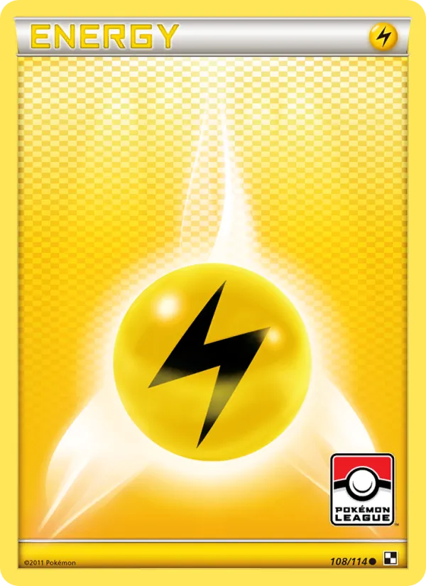 Lightning Energy 108/114 Black & White