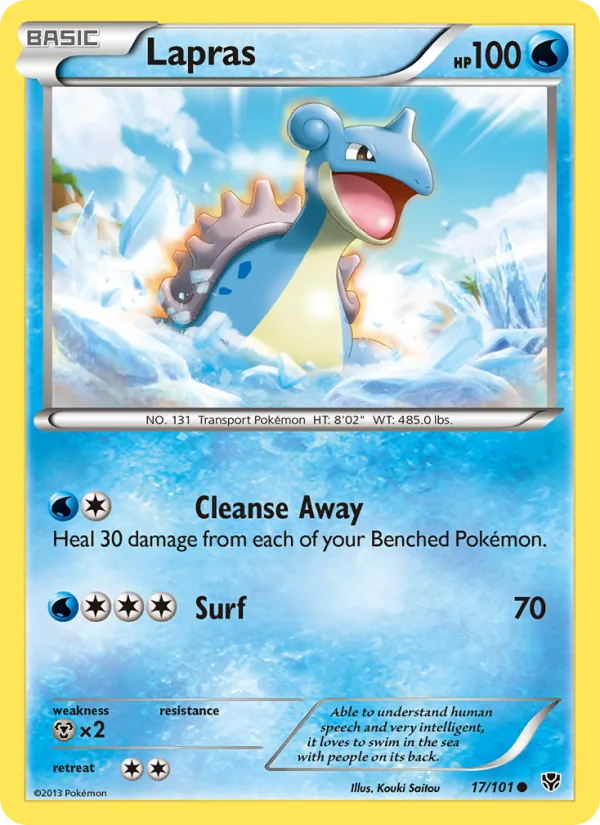 Lapras 17/101 Plasma Blast