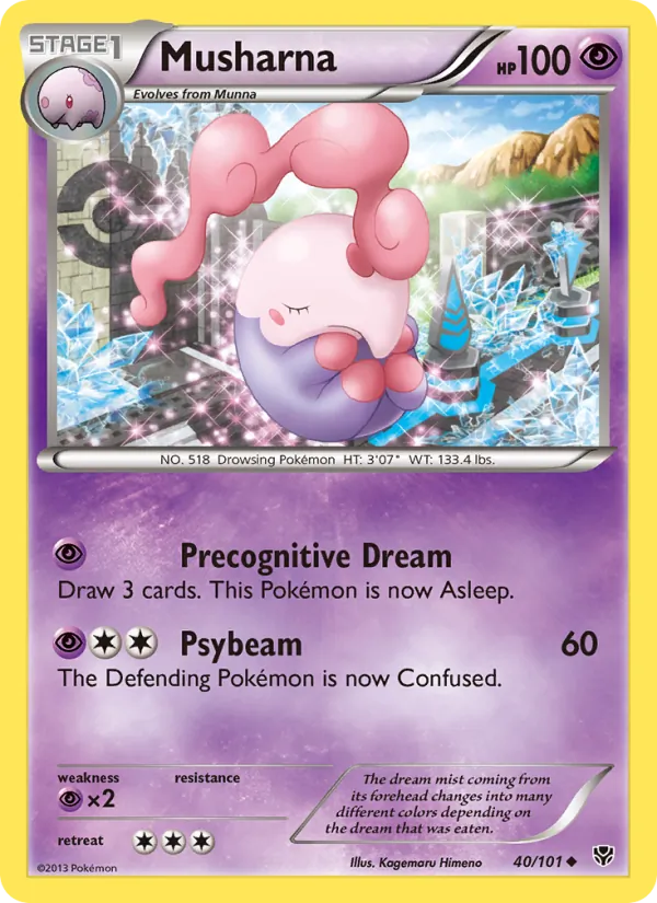 Musharna 40/101 Plasma Blast
