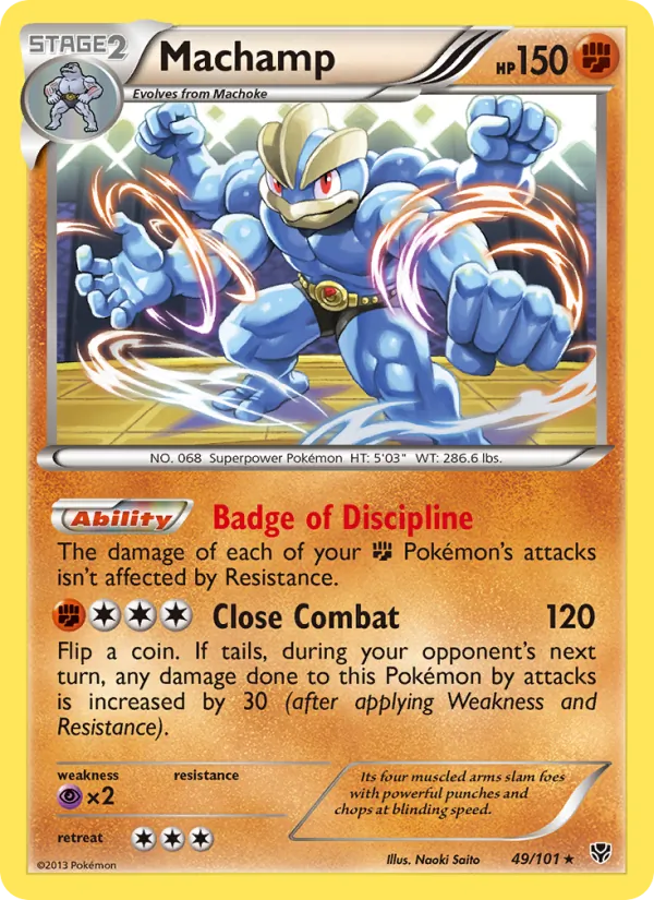 Machamp 49/101 Plasma Blast