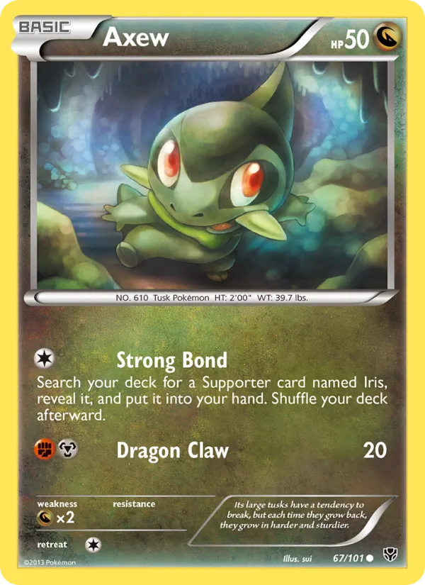 Axew 67/101 Plasma Blast