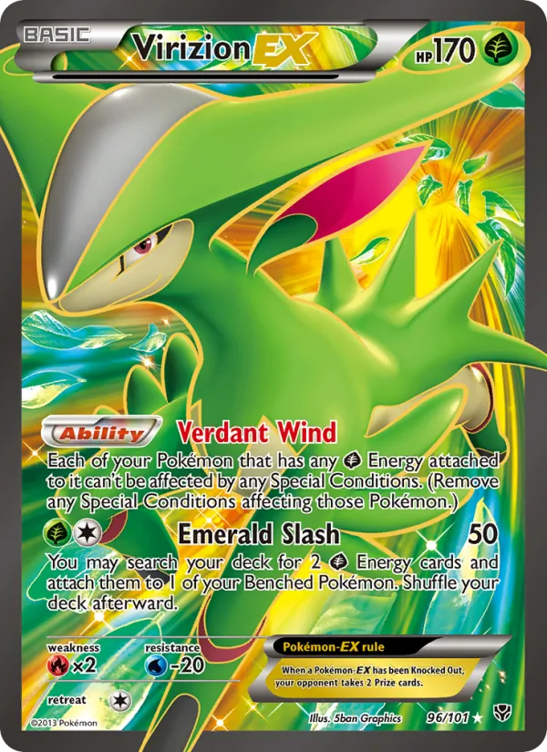 Virizion-EX 96/101 Plasma Blast