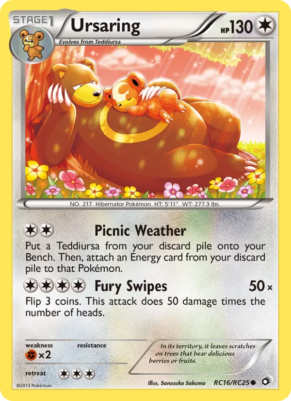 Ursaring RC16 Legendary Treasures