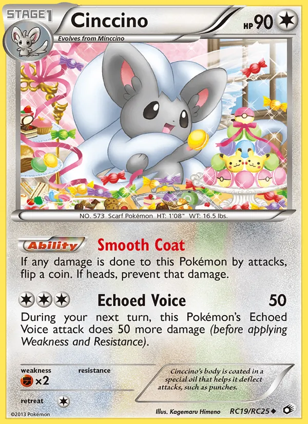 Cinccino RC19 Legendary Treasures