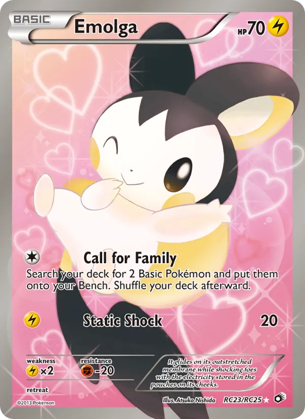 Emolga RC23 Legendary Treasures