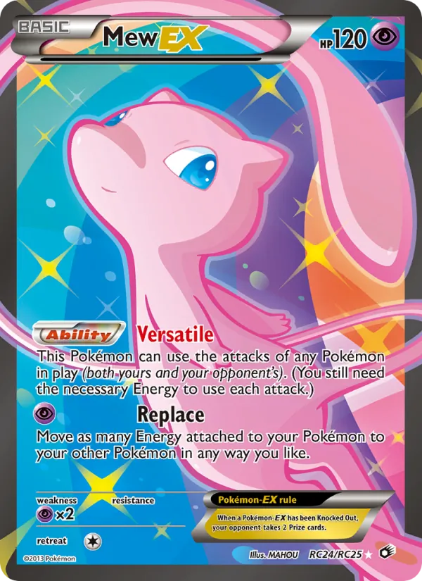 Mew-EX RC24 Legendary Treasures