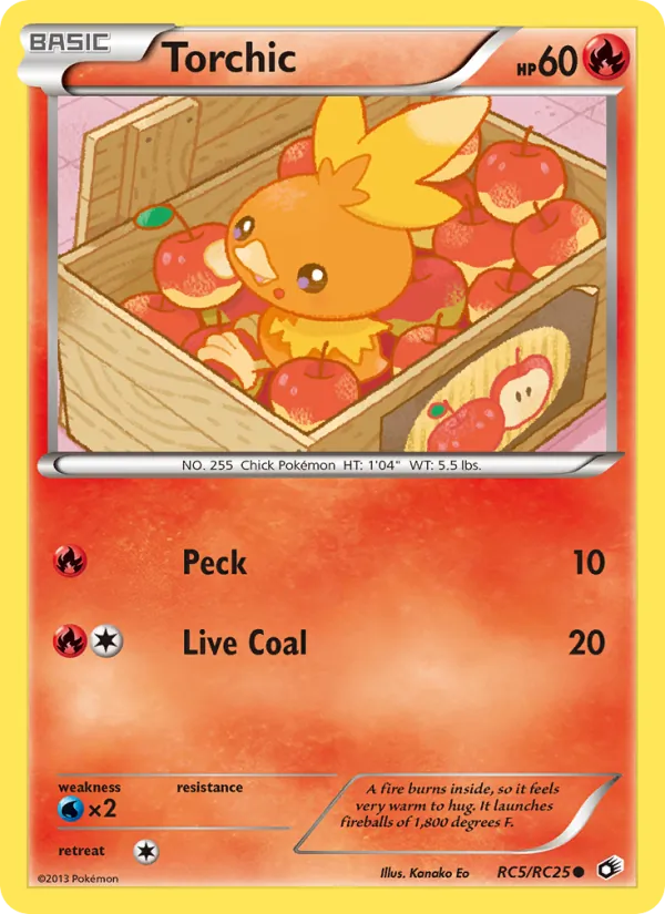 Torchic RC5 Legendary Treasures