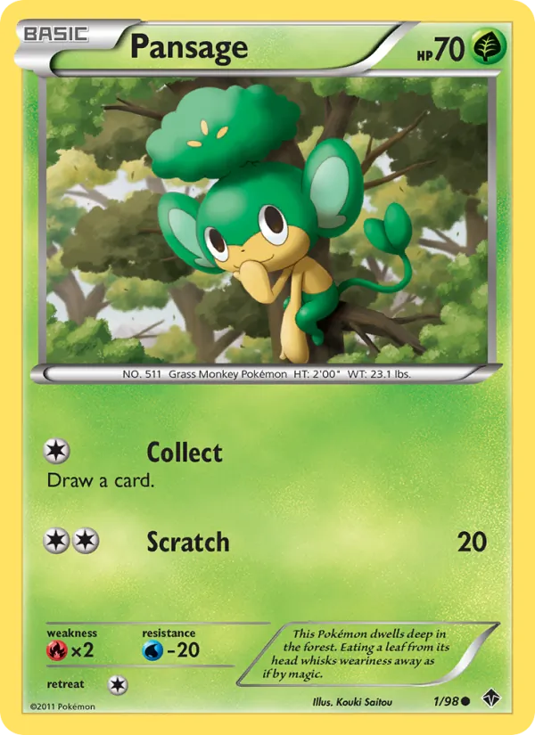 Pansage 1/98 Emerging Powers
