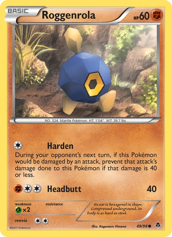 Roggenrola 49/98 Emerging Powers